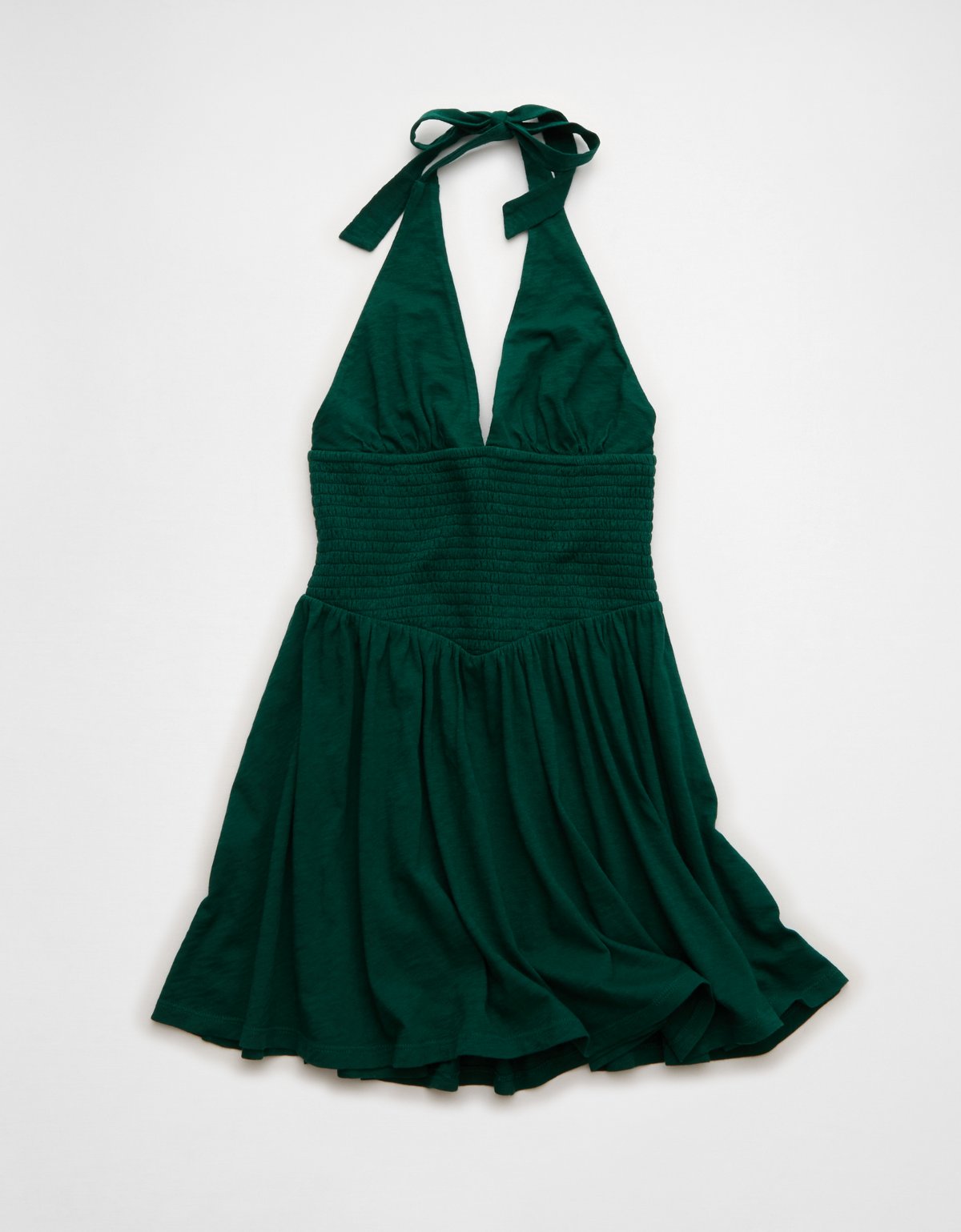 AE Sunchaser Smocked Halter Mini Dress - image 3