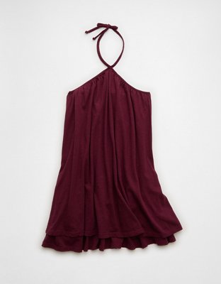 AE Sunchaser Halter Mini Dress