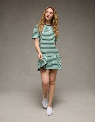 AE Drop-Waist Knit Mini Dress