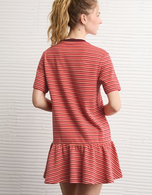 AE Drop-Waist Knit Mini Dress | American Eagle