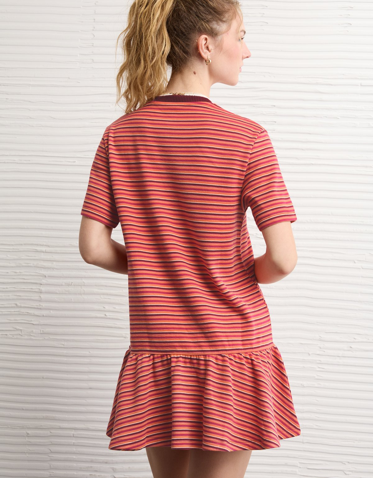 AE Drop-Waist Knit Mini Dress - image 2