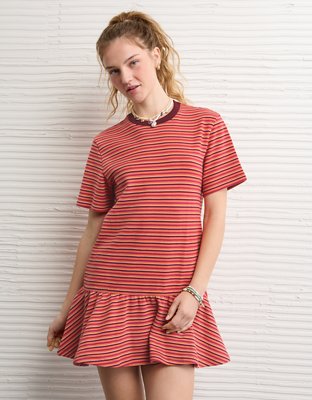 AE Drop-Waist Knit Mini Dress