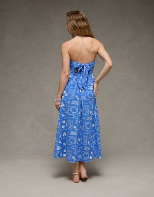 AE Strapless Corset Midi Dress