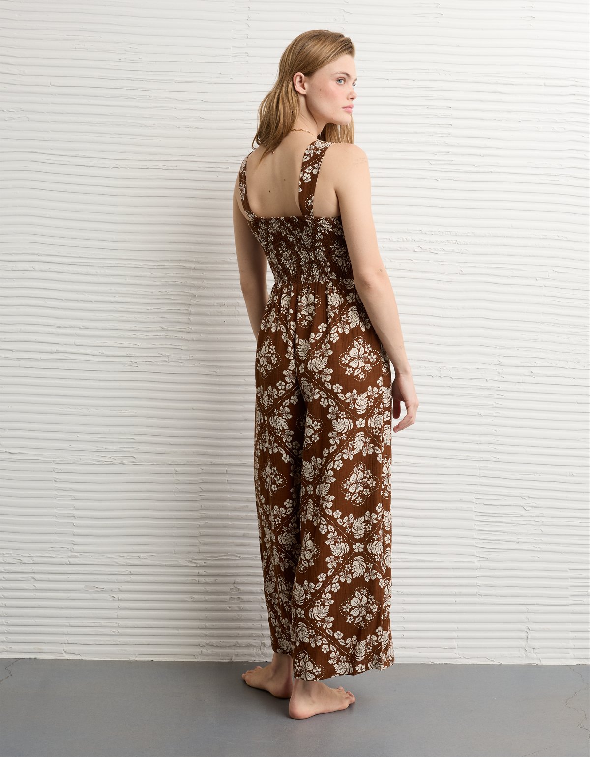 AE Bella Smocked Jumpsuit - image 2