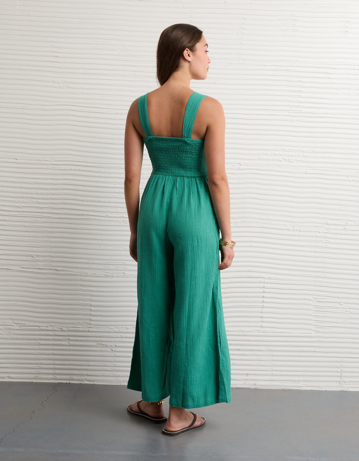 AE Bella Smocked Jumpsuit - image 2