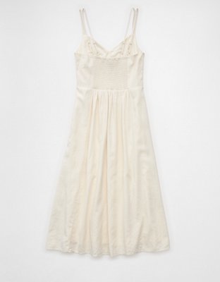 AE Hanky Hem Tie-Strap Midi Dress