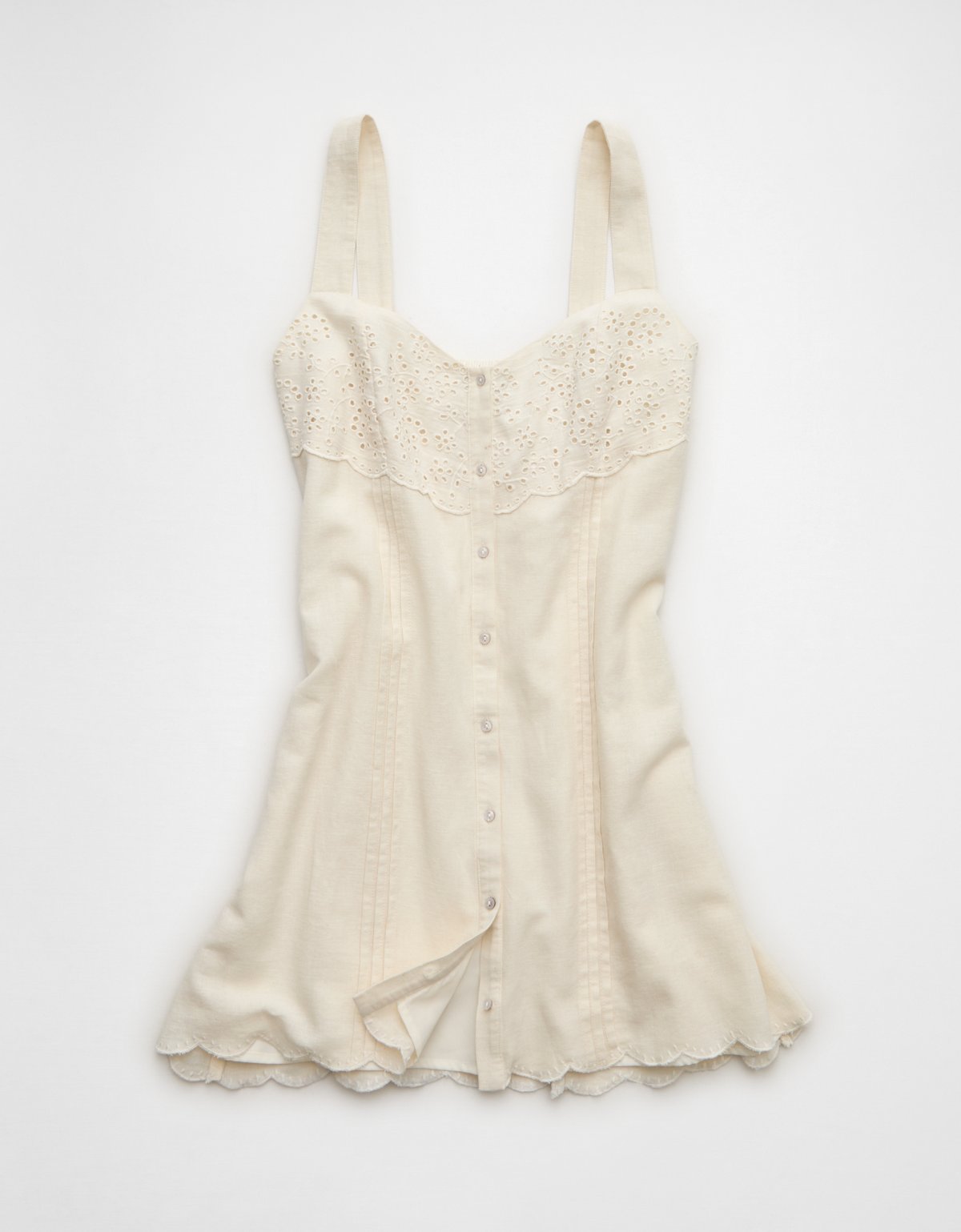 AE Button-Front Mini Dress - image 3