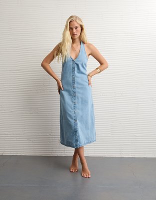 knee length dresses for ladies Blu Pepper Women's Bow Strap Dress - Blue main image 1