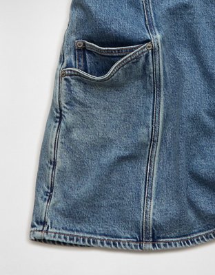 AE Scoop Neck Denim Mini Dress
