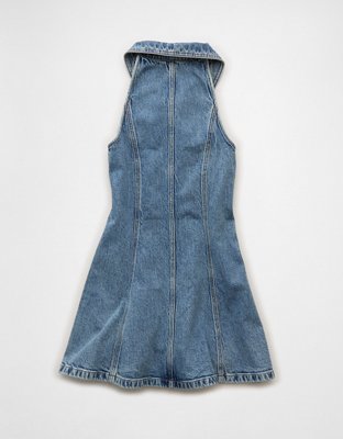 AE Denim Sleeveless Mini Dress