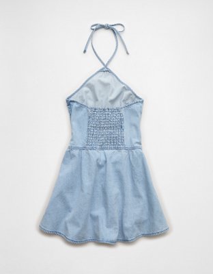 AE Denim V-Waist Mini Dress