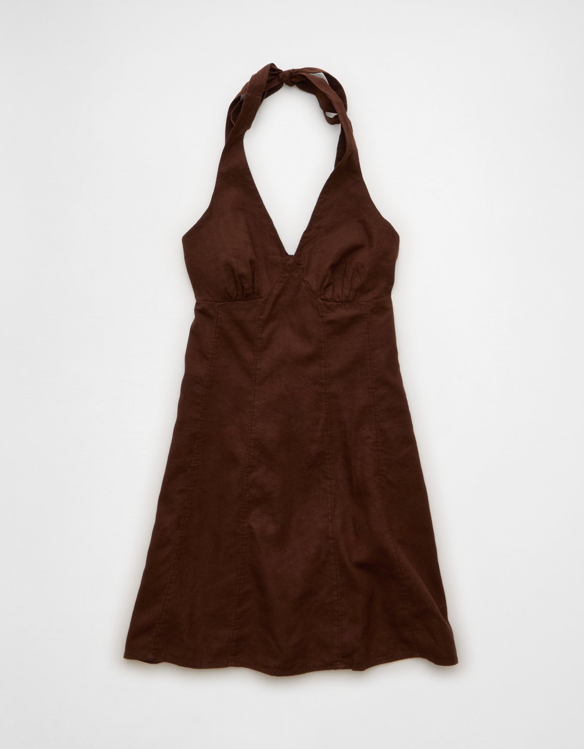 AE V-Neck Halter Mini Dress - image 3