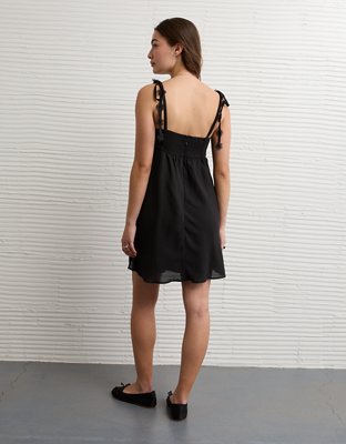 AE Floral Tie-Strap Mini Dress