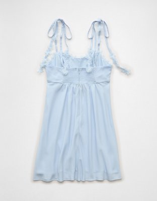 AE Floral Tie-Strap Mini Dress