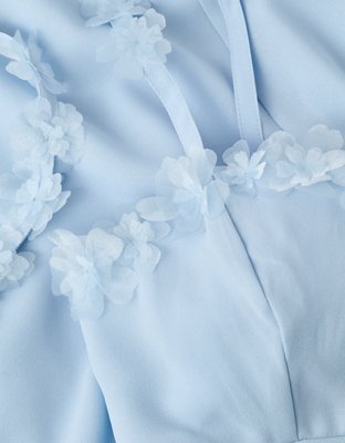 AE Floral Tie-Strap Mini Dress