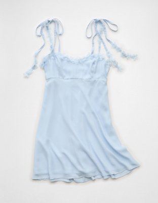 AE Floral Tie-Strap Mini Dress | American Eagle