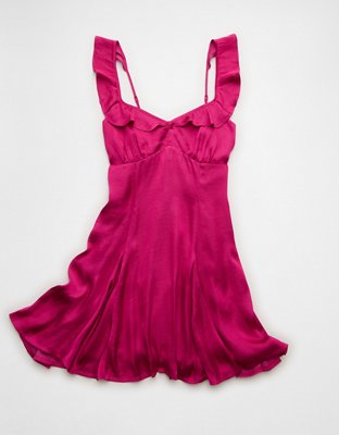 AE Ruffle Strap Mini Dress