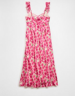 AE Ruffle Strap Maxi Dress