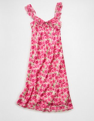 AE Ruffle Strap Maxi Dress