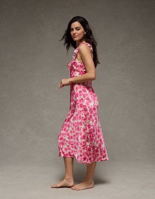 AE Ruffle Strap Maxi Dress