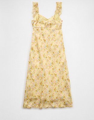 AE Ruffle Strap Maxi Dress