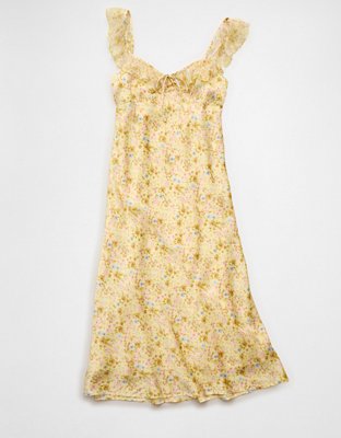 AE Ruffle Strap Maxi Dress