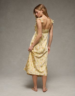 AE Ruffle Strap Maxi Dress
