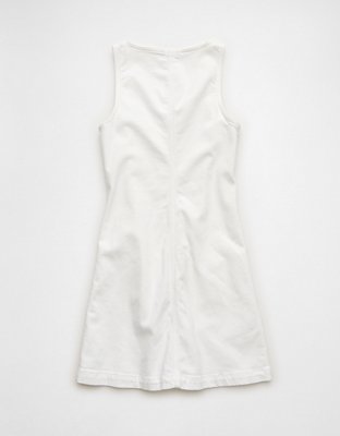 AE Denim Pinafore Mini Dress