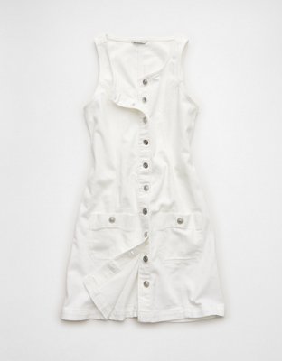 AE Denim Pinafore Mini Dress