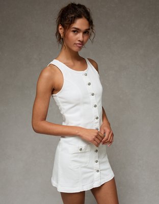 AE Denim Pinafore Mini Dress from American Eagle - $64.95
