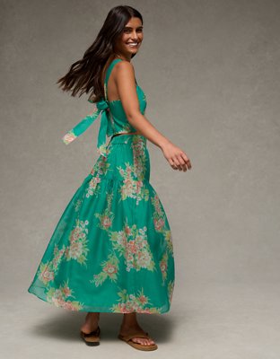 AE Matching Halter Top & Midi Skirt Set from American Eagle - $101.21