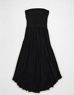AE Sunchaser Strapless Midi Dress | American Eagle