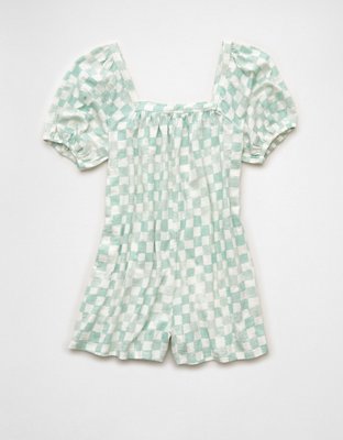 AE Sunchaser Puff Sleeve Romper