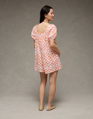 AE Sunchaser Puff Sleeve Romper