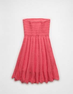 AE Strapless Sweater Mini Dress