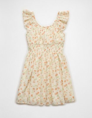 AE Femme Button-Up Mini Dress