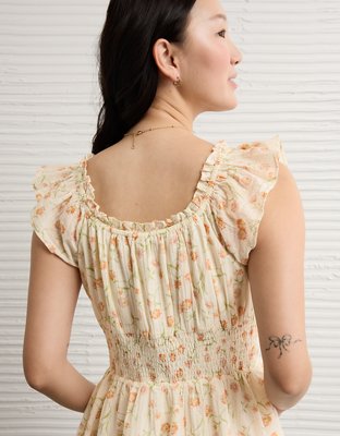 AE Femme Button-Up Mini Dress