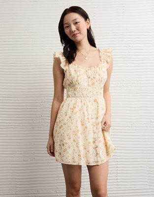AE Femme Button-Up Mini Dress