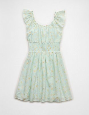 AE Femme Button-Up Mini Dress