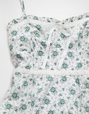 AE Sweetheart Tie-Front Mini Dress