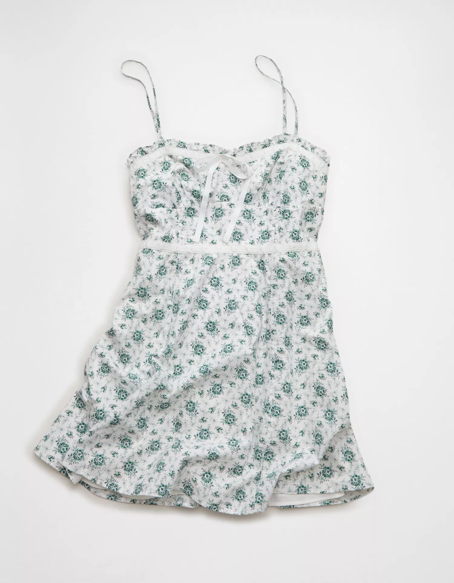 AE Sweetheart Tie-Front Mini Dress - thumbnail 3