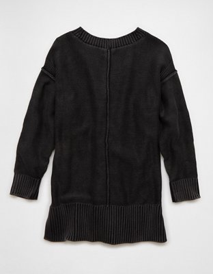 AE Boat Neck Sweater Mini Dress