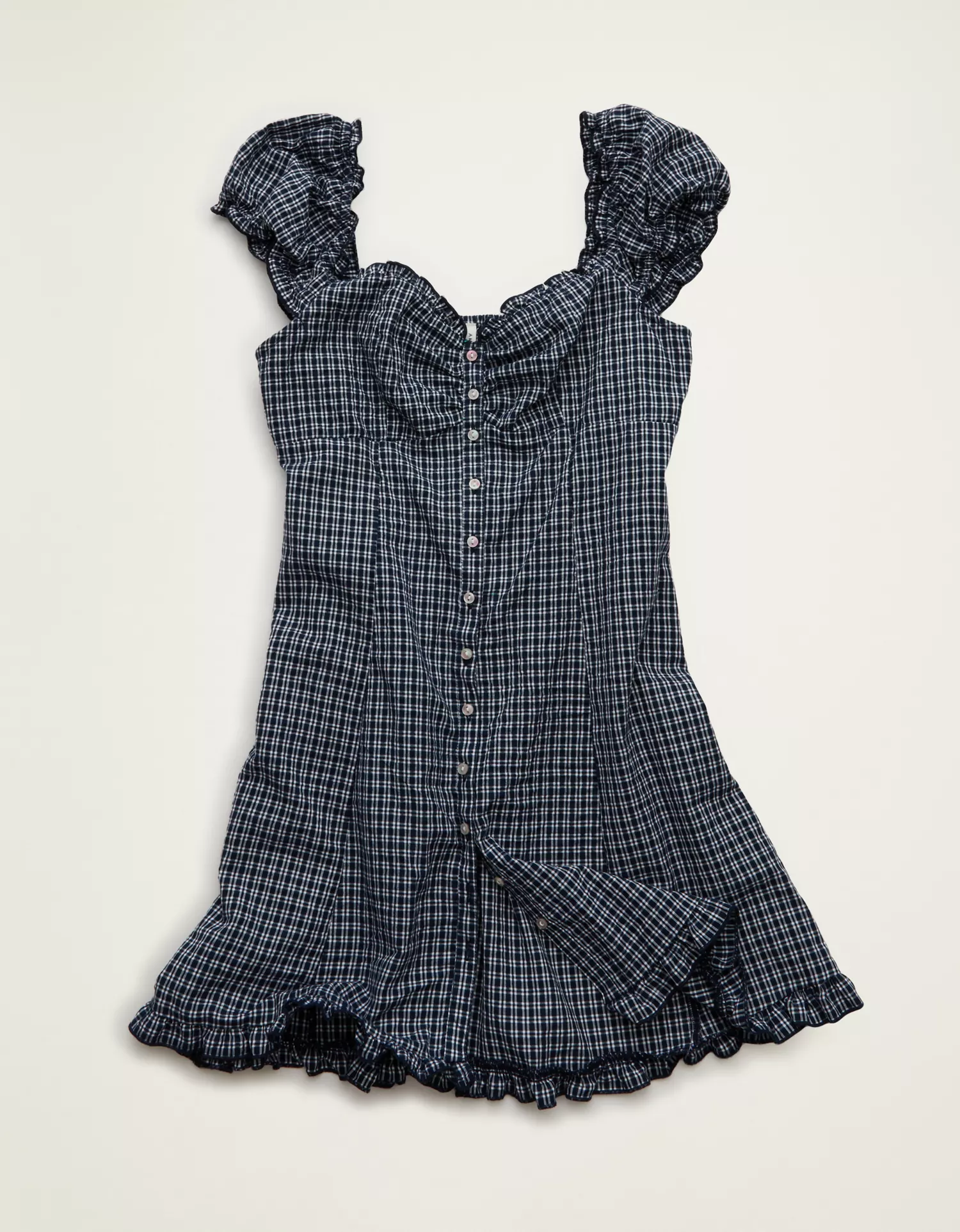AE Sweetheart Button-Up Mini Dress - thumbnail 9