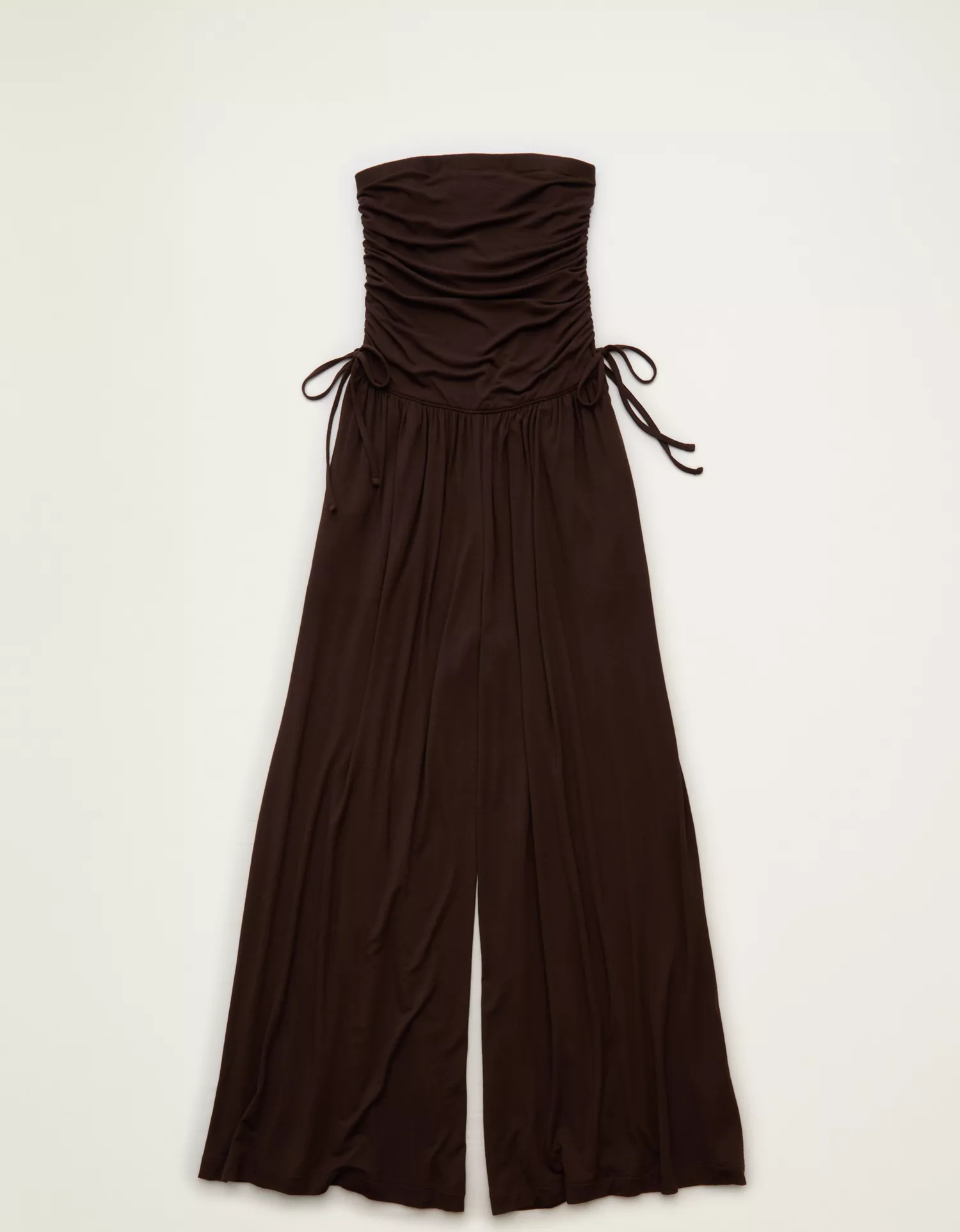 AE Strapless Side-Tie Knit Jumpsuit - thumbnail 3