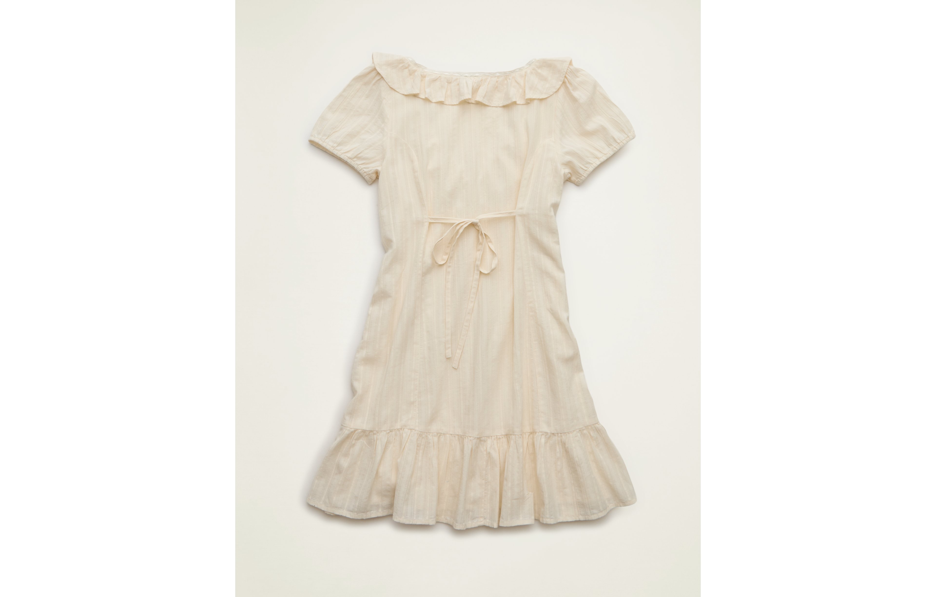 AE V-Neck Ruffle Collar Mini Dress