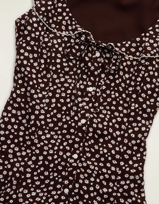 AE Ruffle Collar Mini Dress