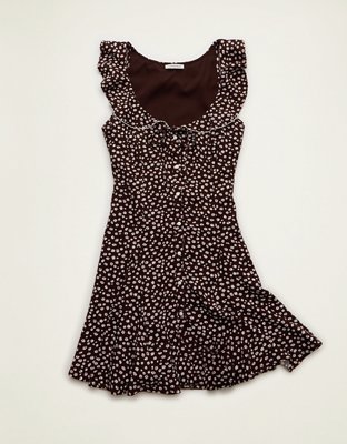 AE Ruffle Collar Mini Dress