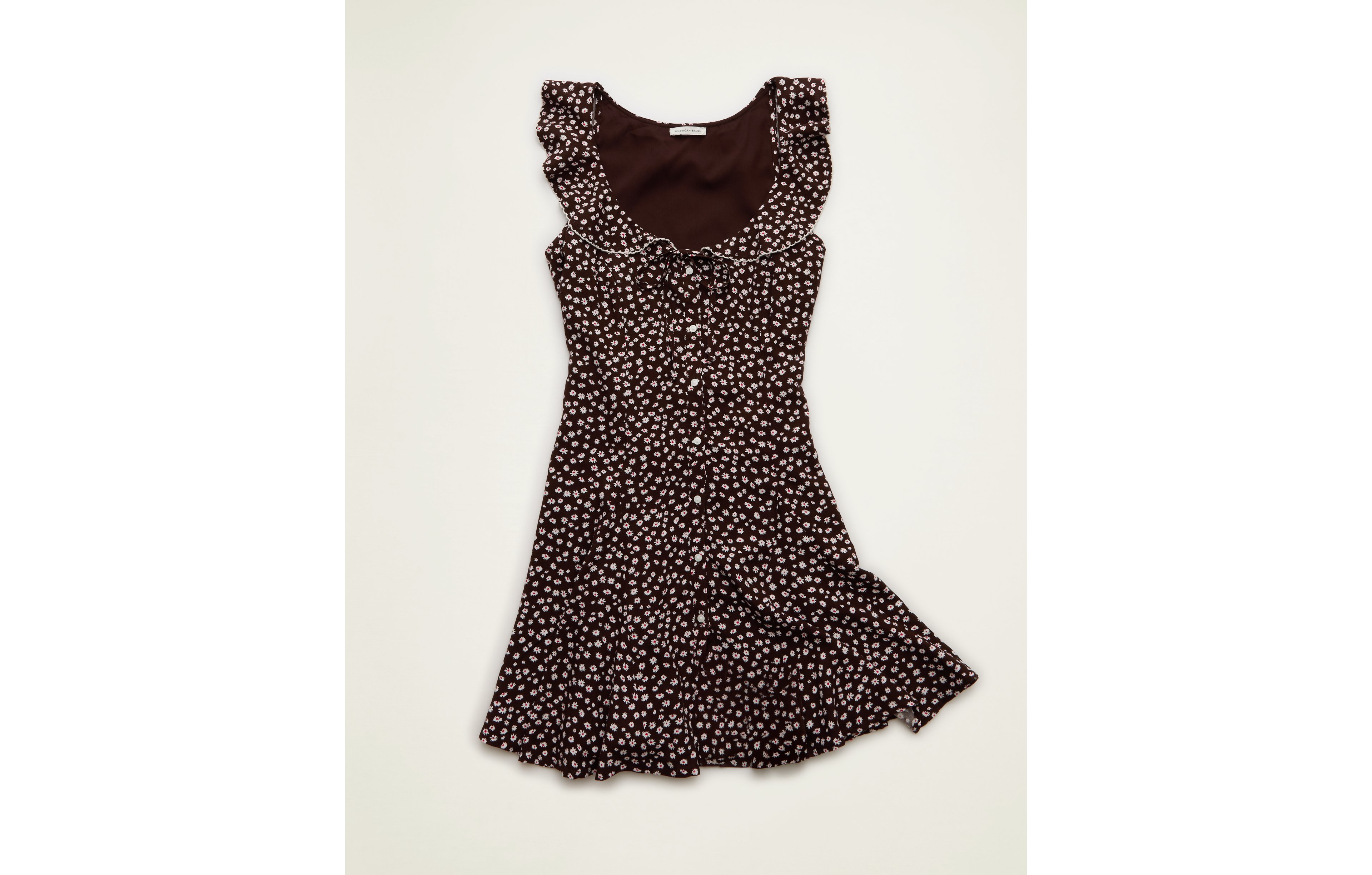 AE Ruffle Collar Mini Dress