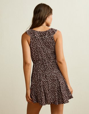 AE Ruffle Collar Mini Dress