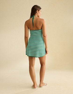 AE Sweater Halter Mini Dress